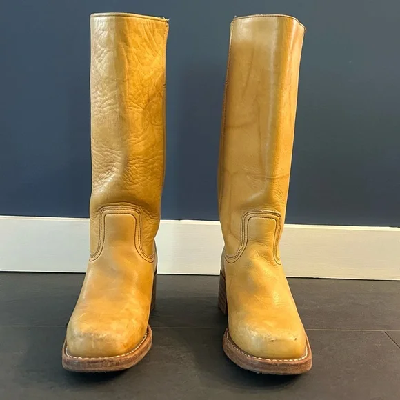 VINTAGE FRYE CAMPUS BOOTS! - Picture 5 of 9